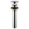 Thrifco Plumbing 1-1/4 Inch x 8 Inch Sink Grid Top Lavatory Drain Assembly with 4402018 - alternate 3